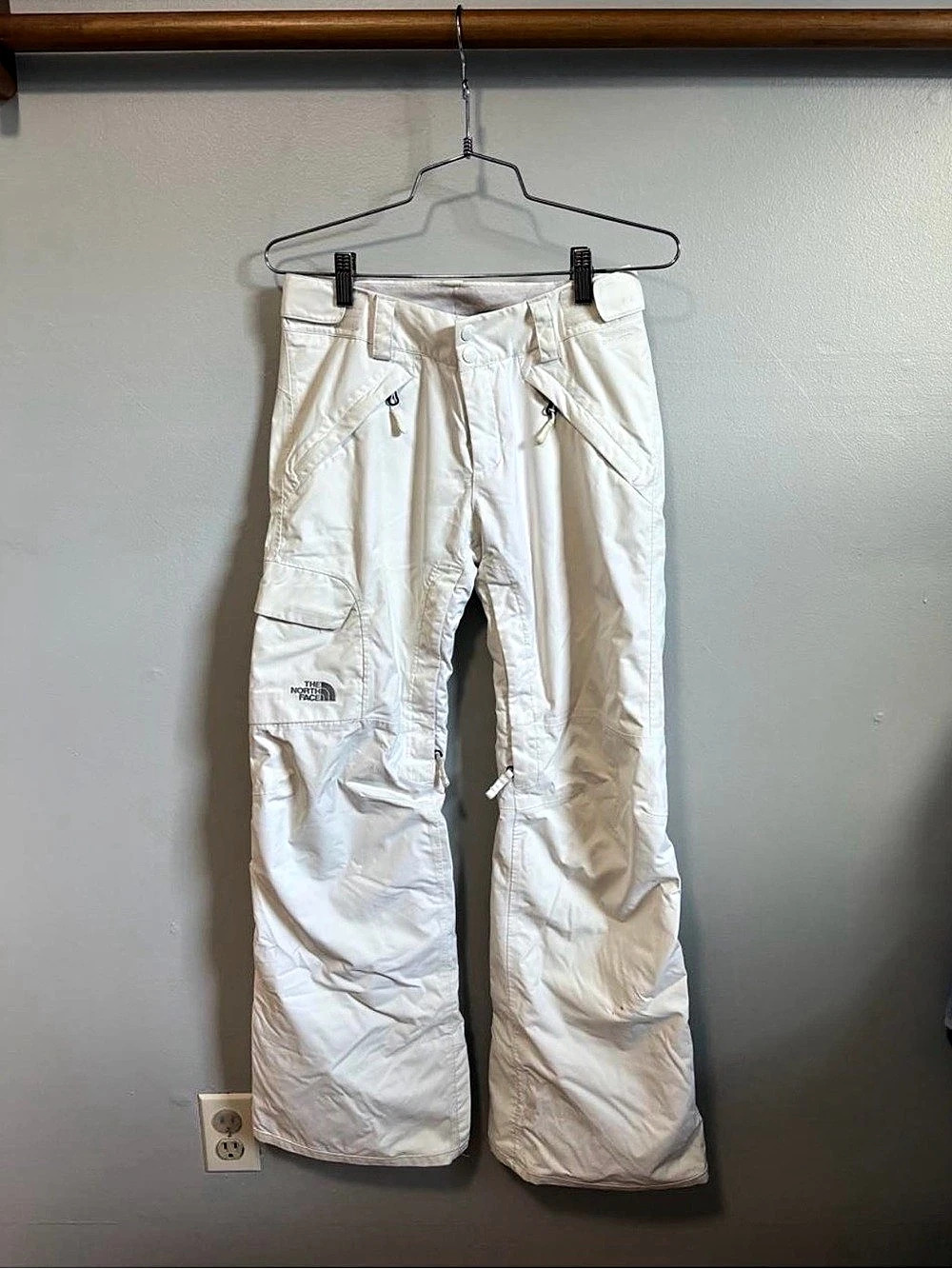 The North Face Freedom Insulated Pant White Ski Pants Women's Extra Small